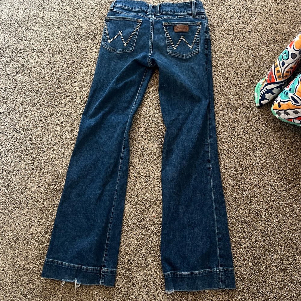 Wrangler Women's Blue Flare Jeans